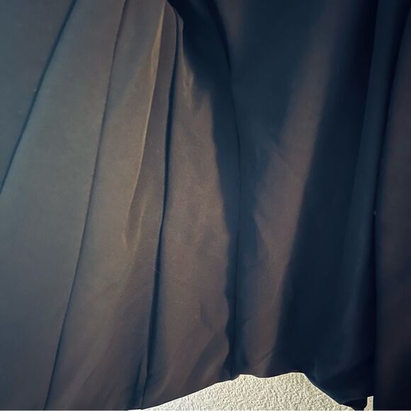 Krisa Revolve Blazer Womens Black Ponte Open & Hook Eye Closure Short Jacket XS - Picture 10 of 16